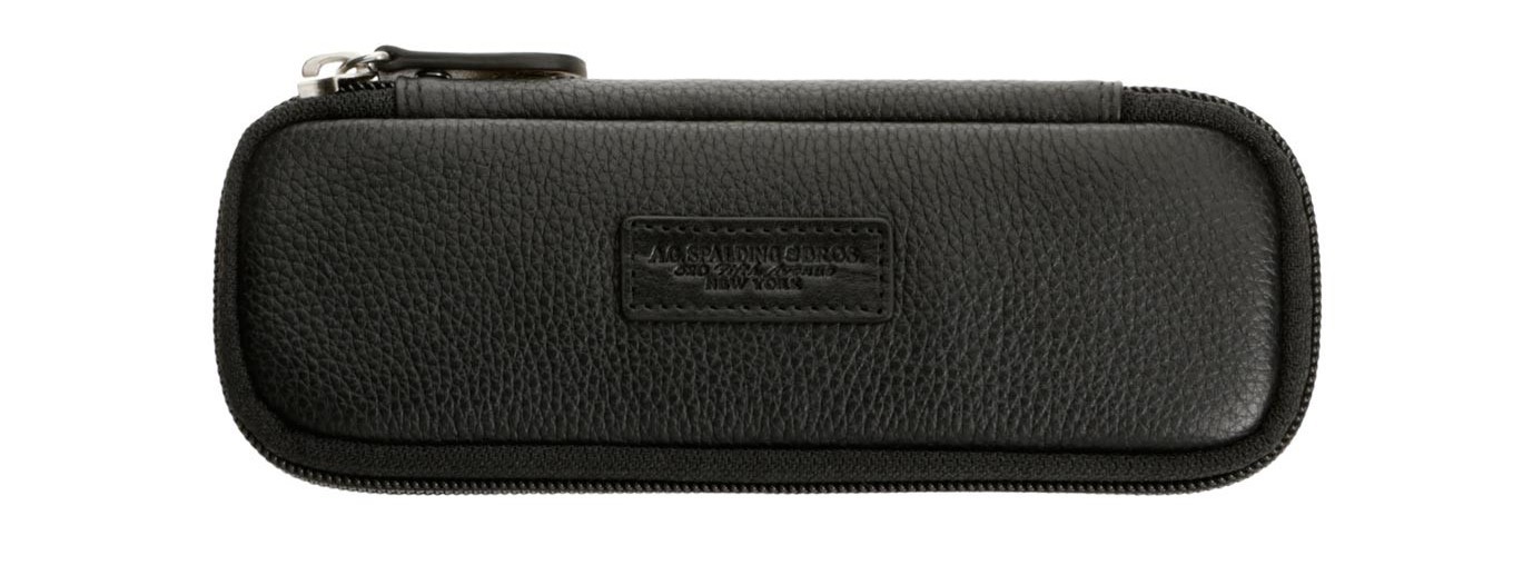 MANHATTAN ALU PEN ZIP SET NERO