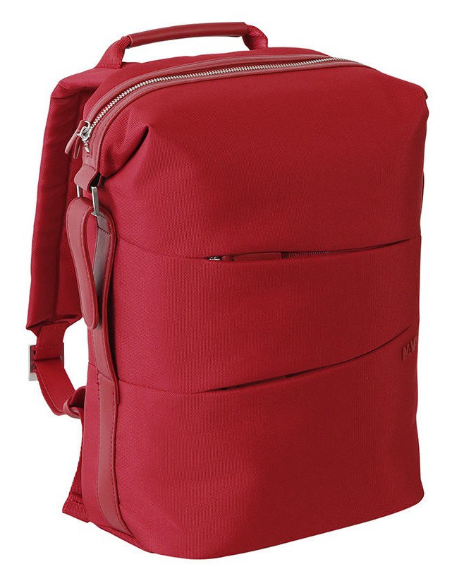 ZAINO CON 2 TASCHE FRONTALI - ROSSO