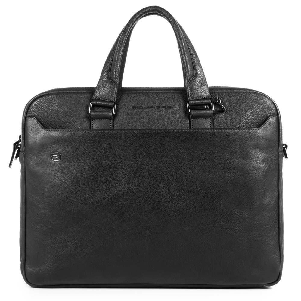 Cartella 2manici portaPC 14" iPad10,5/9,7 BLACK SQUARE NERO