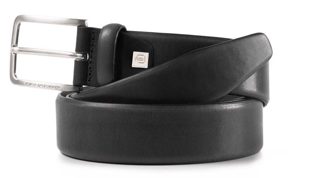 Cintura uomo con fibbia ad ardiglione cm.125 C56 NERO