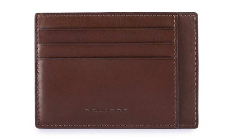 Bustina porta 6 carte di credito tascabile RFID Bold Testa Moro