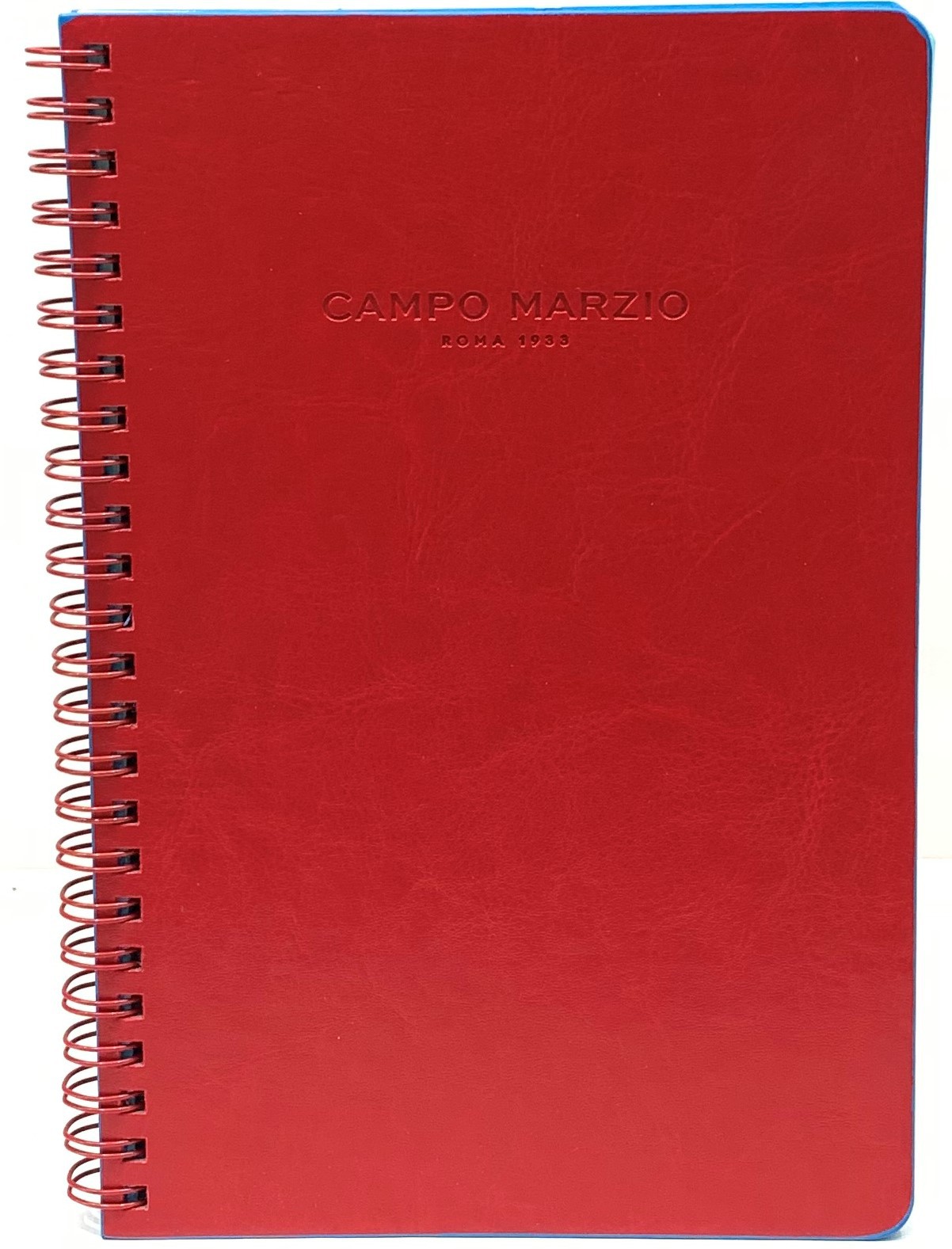 SPIRAL BOUND NOTES A4 CHERRY RED