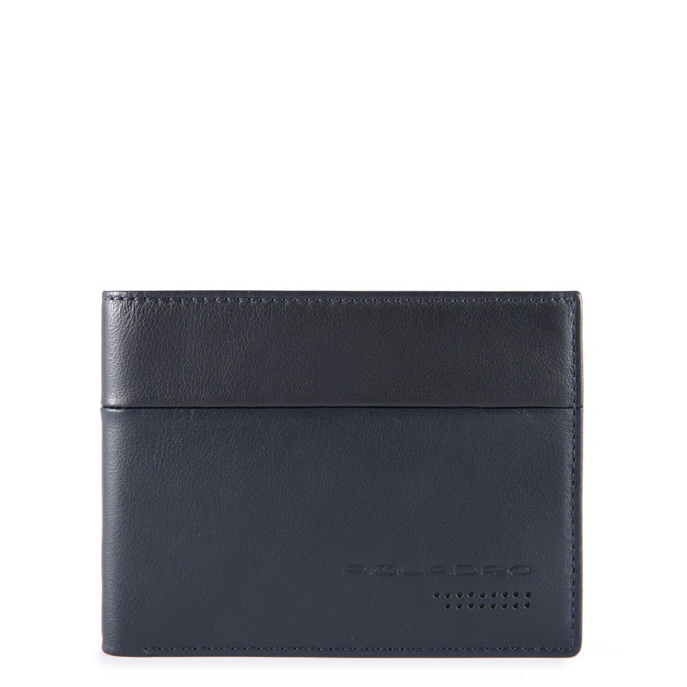Portafoglio uomo 12 scomparti carte credito rfid URBAN BLU