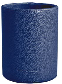 BICCHIERE PORTAPENNE - BLU