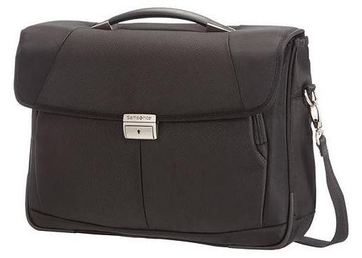 CARTELLA 1 SOFFIETTO 16" - INTELLIO BRIEFCASES - NERO
