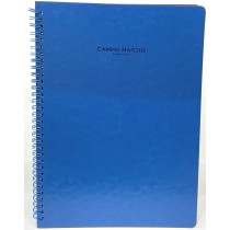 SPIRAL BOUND NOTES A4 BLU